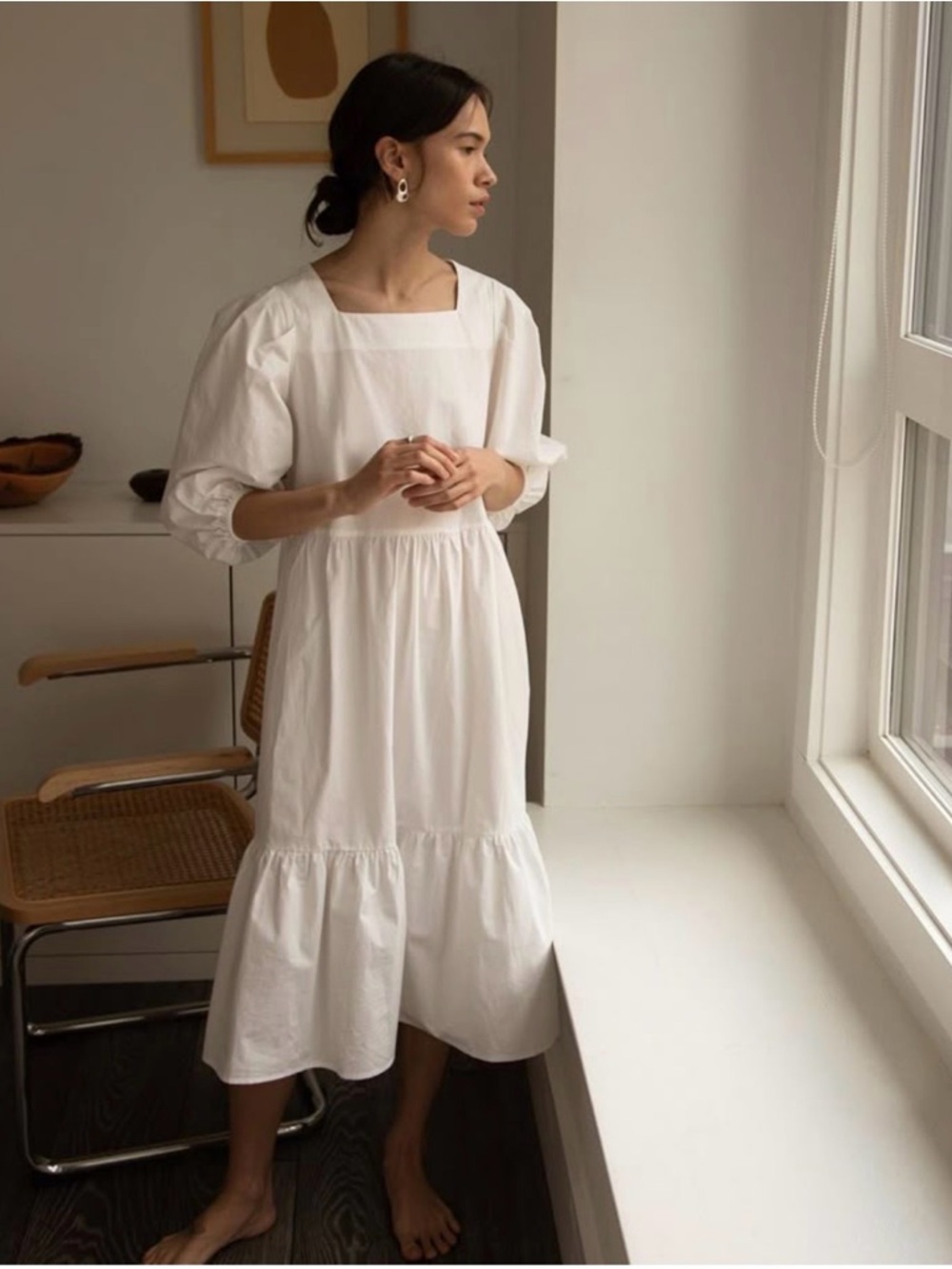 NWT Oak & Fort 100% Cotton Dress